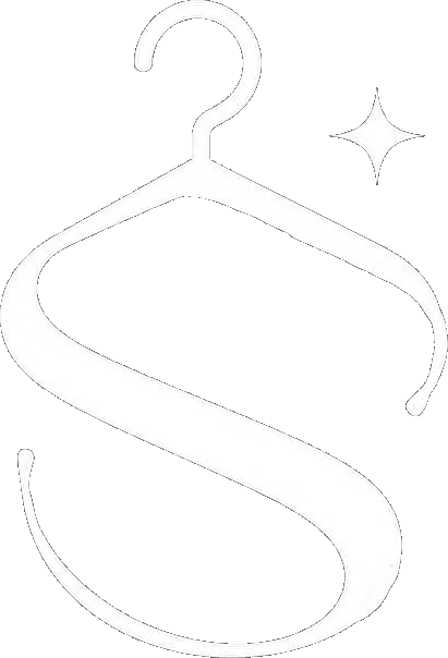 Logo Stylisme — um cabide estilizado em forma de S